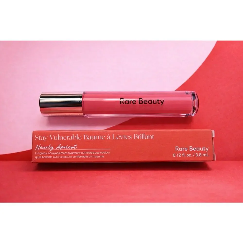 Rare Beauty -Stay Vulnerable Glossy Lip Balm- Shade: Nearly Apricot - 0.12 fl oz